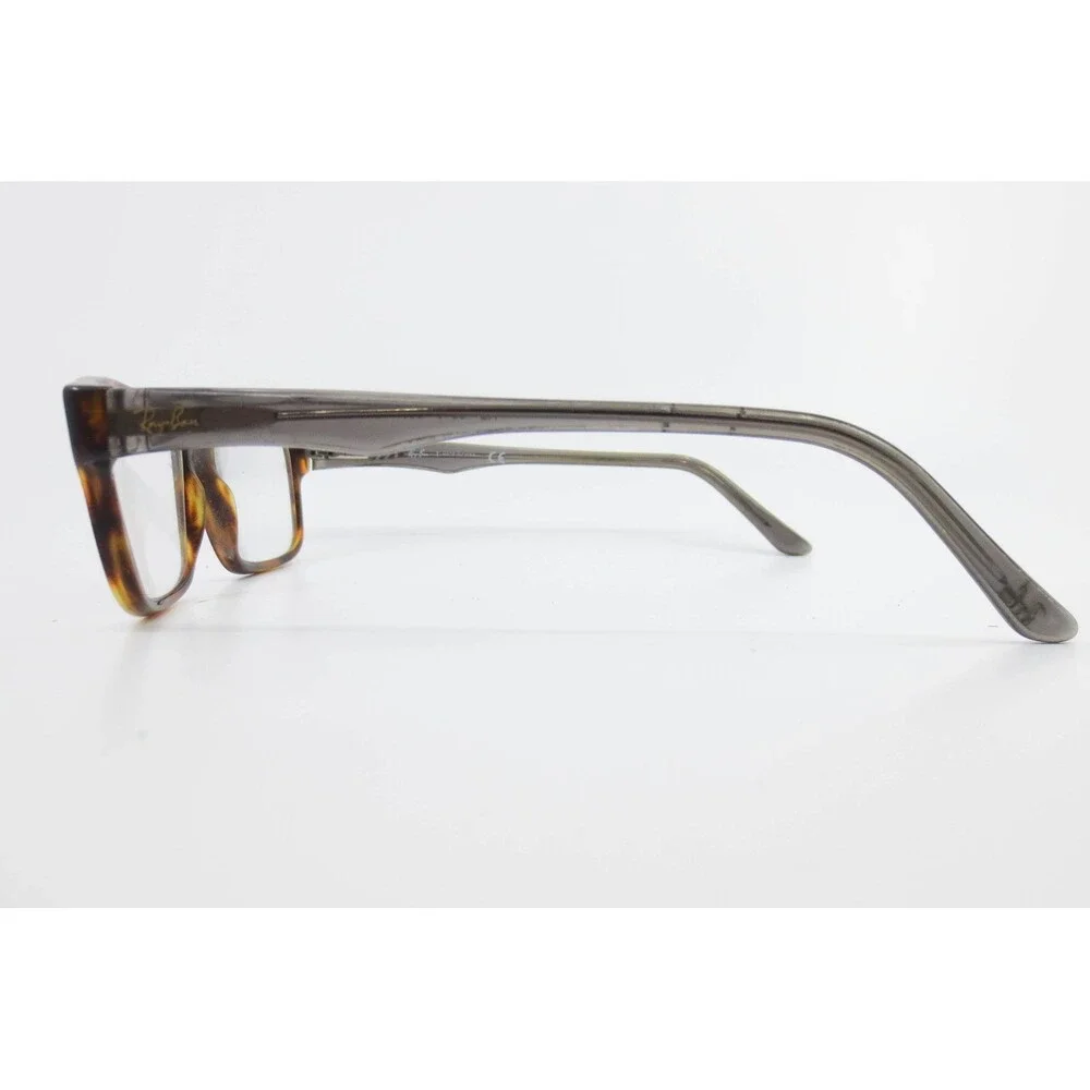 Ray-Ban RB 5245 5607 Tortoise Grey Rectangular Eyeglasses Frames 54-17-145